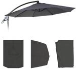 MCW Ersatzschirmbespannung MCW-D14-E, 280x280 cm, &Oslash; 280 cm, Regenbest&auml;ndig,...