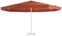 vidaXL Sonnenschirm Ersatzbezug f&uuml;r Sonnenschirm Terracotta-Rot 500 cm