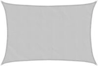 vidaXL Sonnensegel Sonnensegel Hellgrau 6x5 m 100% Polyester Oxford, (1-tlg)