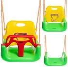 COIL Babyschaukel Schaukel 3in1, Gartenschaukel,R&uuml;ckenlehne und...