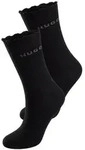 HUGO Basicsocken 2P RS LETTUCE CC W (2-Paar) Bund leicht gekr&auml;uselt schwarz 35-38