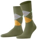 Burlington Socken King Socken mit vierfarbigem Argyle-Muster (1-Paar) mit