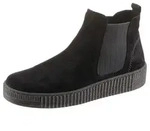 Gabor Chelseaboots, Plateau, Stiefelette, Schlupfschuh mit dezenten...