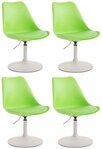 CLP Esszimmerstuhl Meverick Kunststoff (4er Set), dreh-&verstellbar