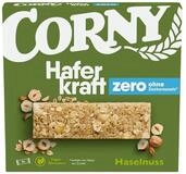 CORNY Riegel Haferkraft Zero Haselnuss, 4 Riegel