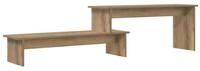 vidaXL TV-Schrank TV-Schrankset Artisan-Eiche 180,5 x 30 x 43 cm Holzwerkstoff (1-St)