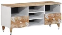 vidaXL TV-Schrank TV-Schrank 100x33,5x46 cm Massivholz (1-St)