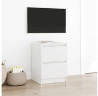 vidaXL TV-Schrank TV-Schrank Wei&szlig; 40x35x54 cm Holzwerkstoff