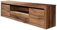 Massivmoebel24 TV-Board MONTREUX (Massivholz), TV-Board Wild-/Zerreiche 202x42x55