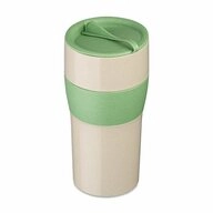 KOZIOL Thermobecher Aroma To Go XL Nature Leaf Green, 700 ml, Biozirkul&auml;rer