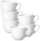 Ritzenhoff & Breker Tasse Skagen Kaffeetassen 220 ml 6er Set, 6-tlg., Porzellan
