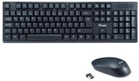Equip Kabelloses Tastatur und Mausset, PT Layout (QWERTY) Tastatur- und Maus-Set