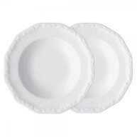 Rosenthal Suppenteller Suppenteller Maria Wei&szlig; (23cm) (2-teilig)