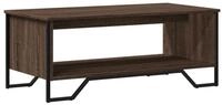 vidaXL Couchtisch Couchtisch Braun Eichen-Optik 100x51x40 cm Holzwerkstoff (1-St)