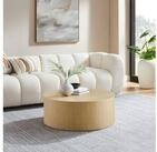 SalesFever Couchtisch Design-Couchtisch f&uuml;r stilvolles Wohnen, &Oslash; 80 cm (1-St),