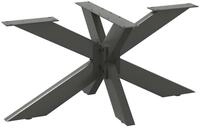 vidaXL Tischgestell 98 x 58 x 42-43 cm Couchtischbein in Spinnenform Anthrazit