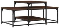 vidaXL Couchtisch Couchtisch Braun Eichen-Optik 102x60x45 cm Holzwerkstoff (1-St)