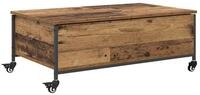 vidaXL Couchtisch Couchtisch Altholz 91 x 55 x 32 cm Holzwerkstoff (1-St)
