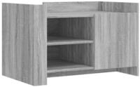 vidaXL Couchtisch Couchtisch Grau Sonoma 80x50x50 cm Holzwerkstoff (1-St)