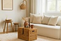 moebel-direkt-online Couchtisch Ashton, Aus Rattangeflecht, aufwendig...