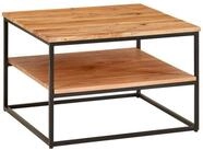 Wohnling Couchtisch WL6.363 60x60x41 cm Holz Massiv Wohnzimmertisch Modern...