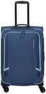 travelite Koffer Corsiica - 4-Rollen-Trolley M 67 cm erw. (blue), 4 Rollen Rollen