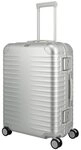 TITAN - Made in Germany Trolley ETERNITY Aluminium Koffer Premium, 4 Rollen, mit