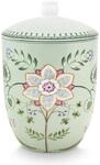 PiP Studio Vorratsdose Lily&Lotus Light Green Vorratsbeh&auml;lter 1,5l, Porzellan