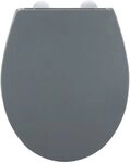 WENKO WC-Sitz Ostuni, bruchstabiler Toilettensitz, belastbar bis 300 kg, mit