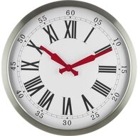 EUROTIME Wanduhr Funkwanduhr 56860-07