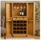 HTI-Living Weinregal Weinregal Imelda f&uuml;r 16 Flaschen, St&uuml;ck 1-tlg., Barschrank