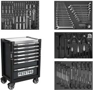 FEISTOS Werkbank Mento 3, (1-tlg), 4 Werkzeugsets, 158 Teile,...