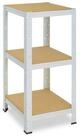 shelfplaza Schwerlastregal HOME, 90x50x50cm wei&szlig;, 3 B&ouml;den, Kellerregal,