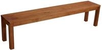 DEGAMO Hockerbank BONITA (1 St), 4-sitzer 190cm, Eukalyptusholz ge&ouml;lt