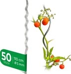 Novatool Rankhilfe 4001273070451-000-50xStuck, 50 St., 50 St&uuml;ck Tomatenst&auml;be...