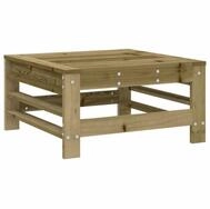 vidaXL Sofaelement Gartenhocker Kiefernholz Impr&auml;gniert (1 St)