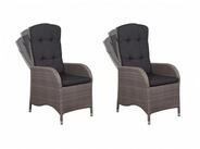 deVries Gartenstuhl deVries 2x "JUAN" Dining/Relax-Sessel Gartenstuhl...