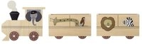 Bloomingville Wandregal MINI Mallen, Regal Natur Sperrholz 60x20x8cm...