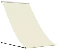 vidaXL Markise Markise Einziehbar Creme 100x150 cm Stoff und Stahl (1-St)