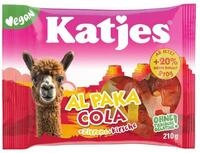 KATJES S&uuml;&szlig;igkeit Al Paka Cola, Fruchtgummi vegan, 210 g
