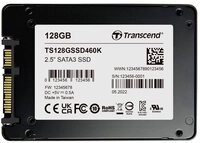 Transcend &acute;s SSD460K-VS1 TS128GSSD460K-VS1 SSHD-Hybrid-Festplatte (128 GB)