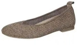 Caprice CAP Memo/rem.f. mit Blockabsatz Blockabsatz Ballerina CAP Memo/rem.f. braun