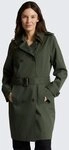 TOM TAILOR Kurzmantel Jacken Trenchcoat aus wasserabweisendem Material