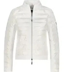 Monari Steppjacke Jacke Stepp + Neopren Neopren-Details, Regular Fit, Linker...