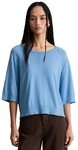 Marc O'Polo DENIM Kurzarmpullover relaxed aus weichem Organic-Cotton-Modal-Mix