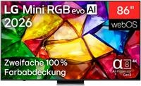 LG 86MRGB87B9B Mini-LED-Fernseher (217 cm/86 Zoll, 4K Ultra HD, Smart-TV)