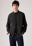 Levi's&reg; Langarmhemd AUTHENTIC BUTTON DOWN mit Ton-in-Ton Logostickerei auf der...