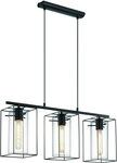EGLO H&auml;ngeleuchte LONCINO Pendellampe - Stahl - E27 - 3X60W - IP20, ohne