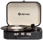Denver VPL-130DGR Plattenspieler (mit USB-Aufnahme und Auto-Stop-Funktion)
