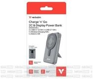 Verbatim Verbatim Charge'n'Go 2C Powerbank 10000mAh Wireless Grau Powerbank